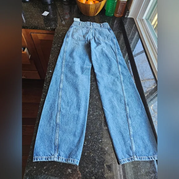 Free people We the free Aster high rise Straight Leg Jeans in Swarm Sz 24 - Picture 10 of 13